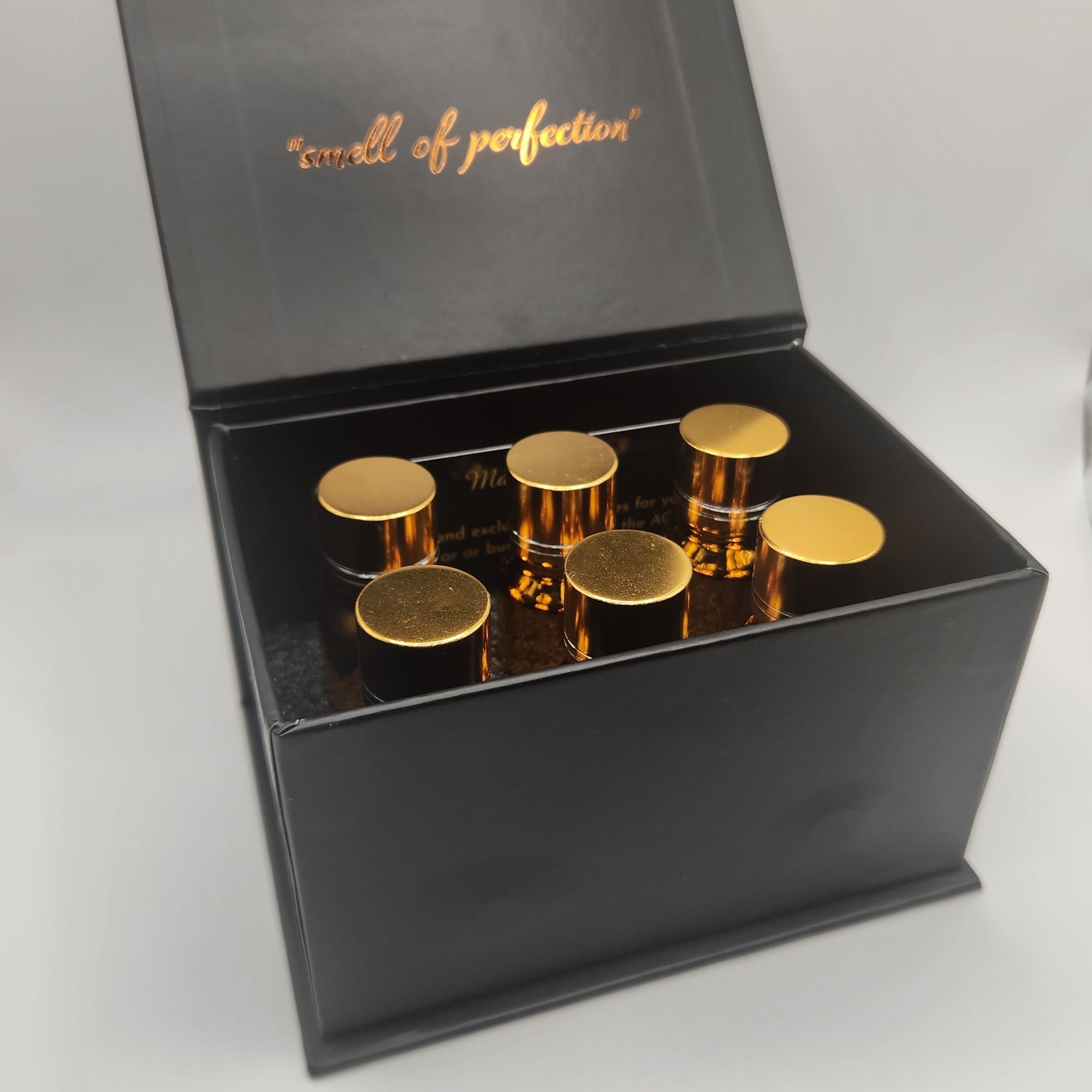 6 Oil Fragrances + Mini Pro - Car Scent Diffuser