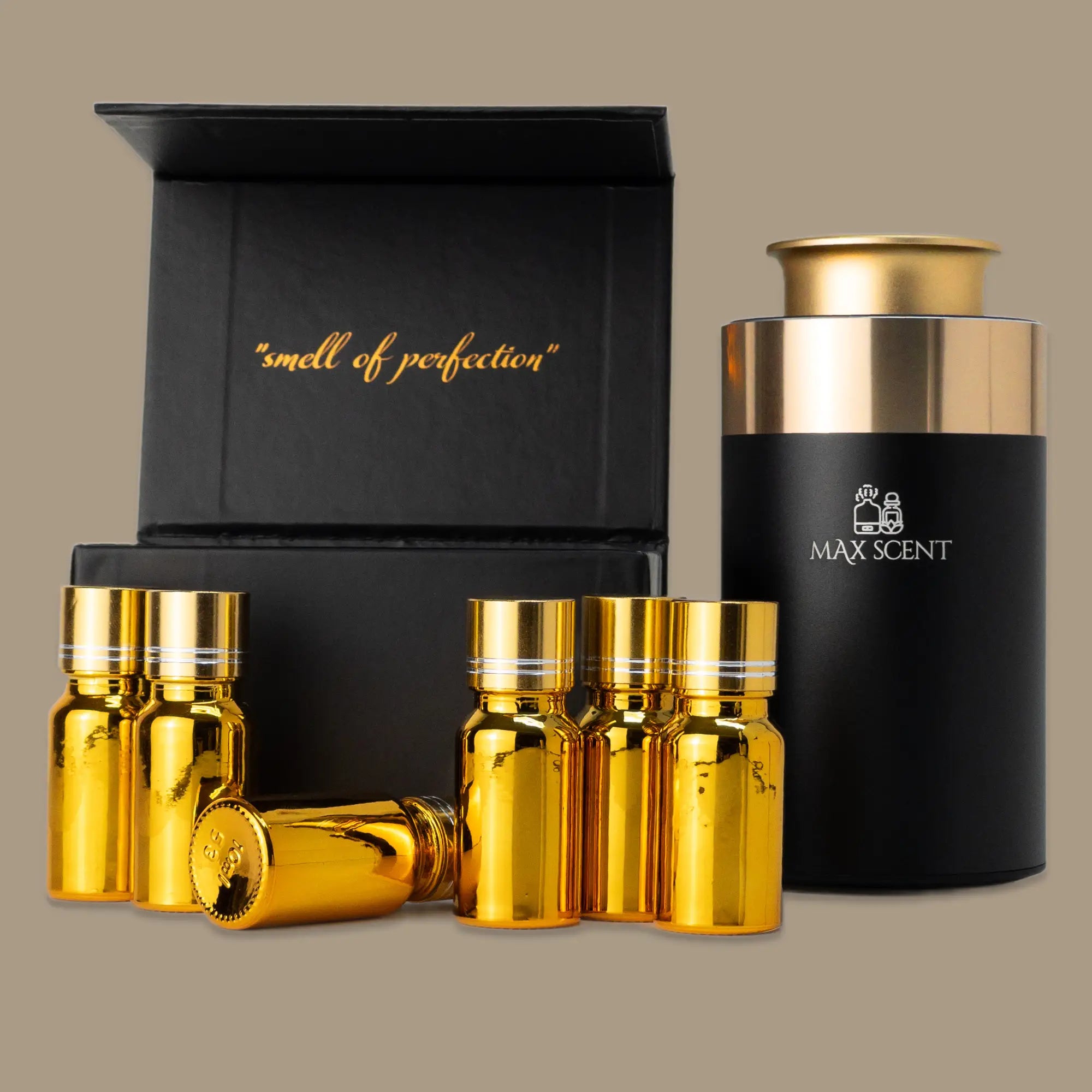 Metallic Gold Mini Pro + 6 Fragrances of Your Choice